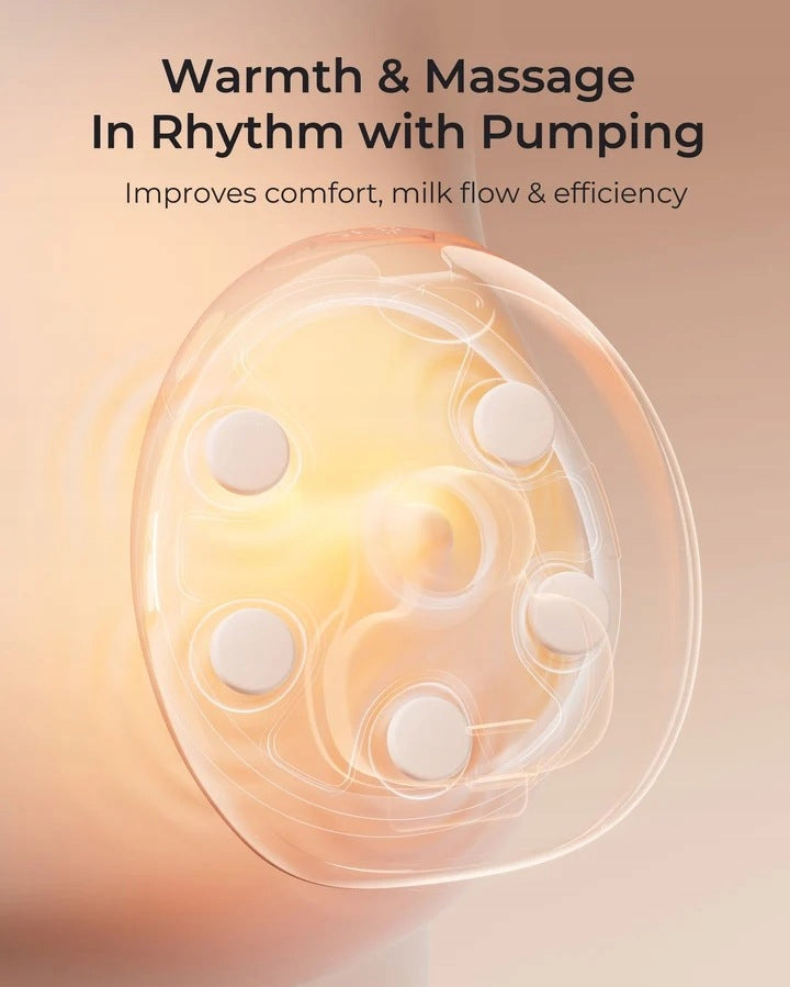 Momcozy Wellness 1 Breast Pump with Warm Massage Manufacturer code wellnes 1
