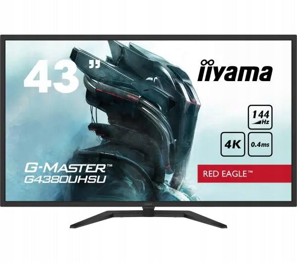 Monitor 144Hz 4K 43 inches 0,4ms VA iiyama G-Master Red Eagle G4380UHSU-B1