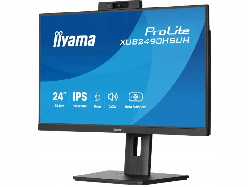 Monitor 24" IIYAMA XUB2490HSUH-B2 | IPS |1920x1080 (FullHD) | 100Hz | 4ms | Model XUB2490HSUH-B2