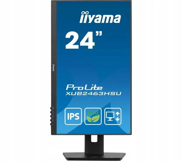 Monitor 24 inch FHD IPS 100Hz PIVOT Speakers iiyama ProLite XUB2463HSU-B1 Additional features -