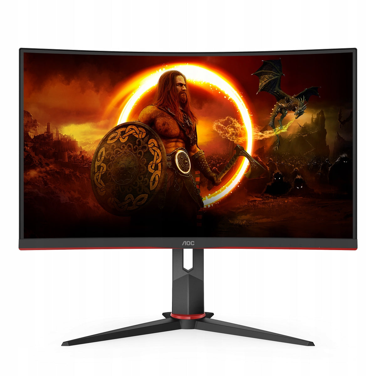 Monitor 27" AOC C27G2U/BK Full HD VA 165Hz 1ms DP HDMIx2 Curved Brand AOC