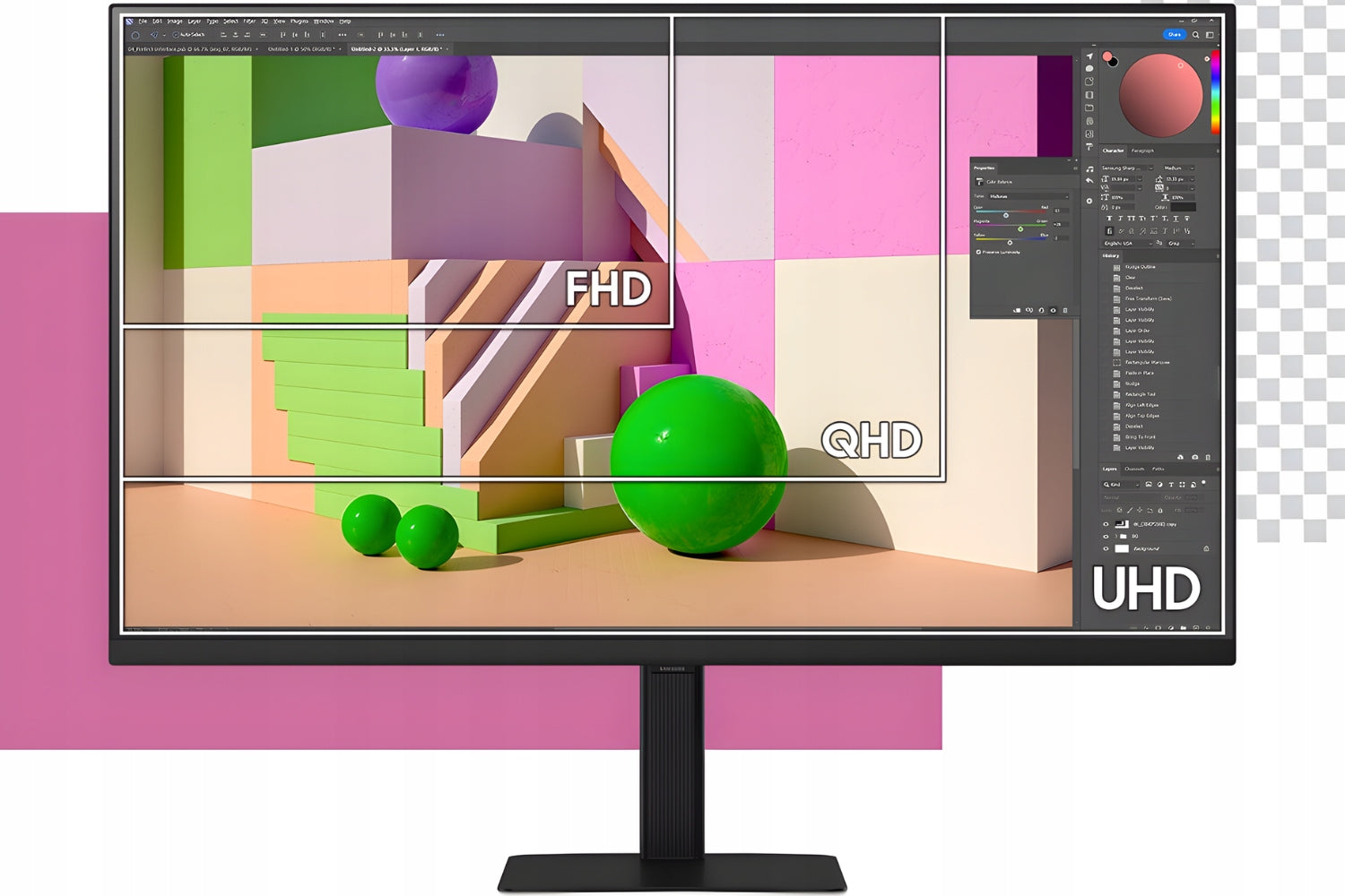 Monitor 27 Cali SAMSUNG ViewFinity S7 4K ULTRA HD IPS HDMI DP USB Manufacturer code LS27D700EAEXXY