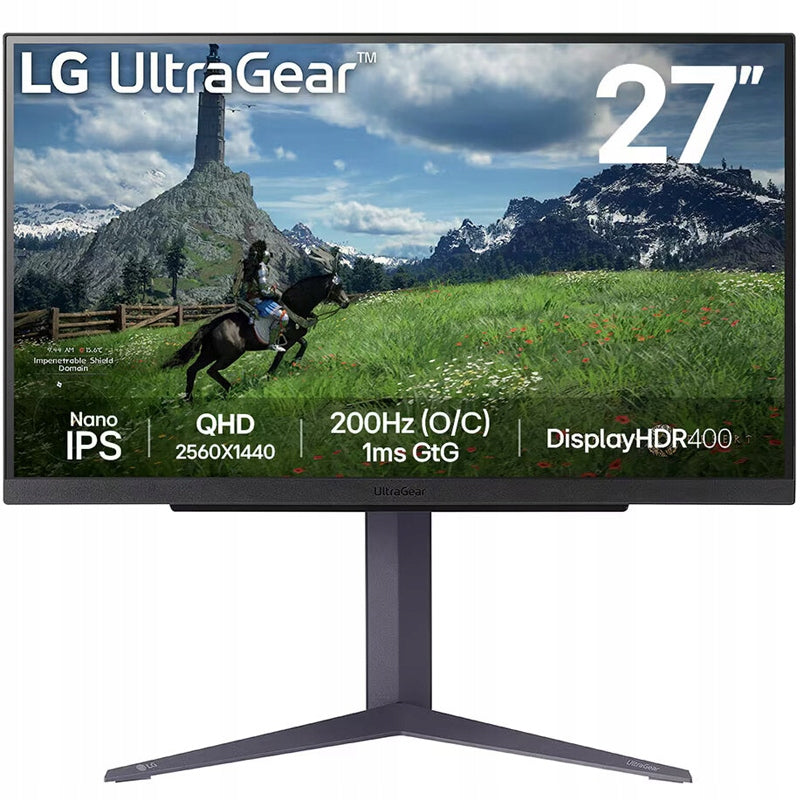Monitor 27" LG UltraGear 27GS85Q-B | Nano IPS | 2560x1440 (WQHD) | 180Hz