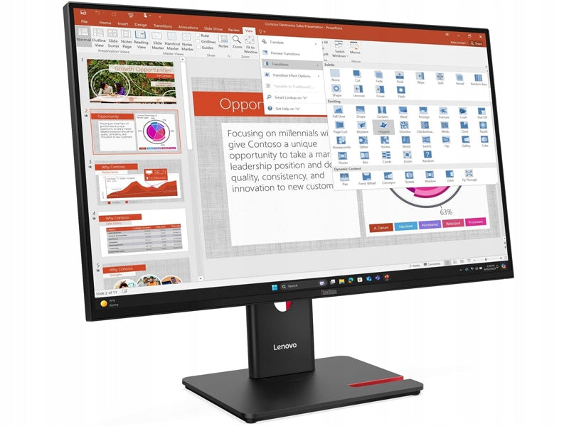 Monitor 27" Lenovo ThinkVision T27-40 | 1920x1080 (FullHD) | IPS | 120Hz Brand Lenovo