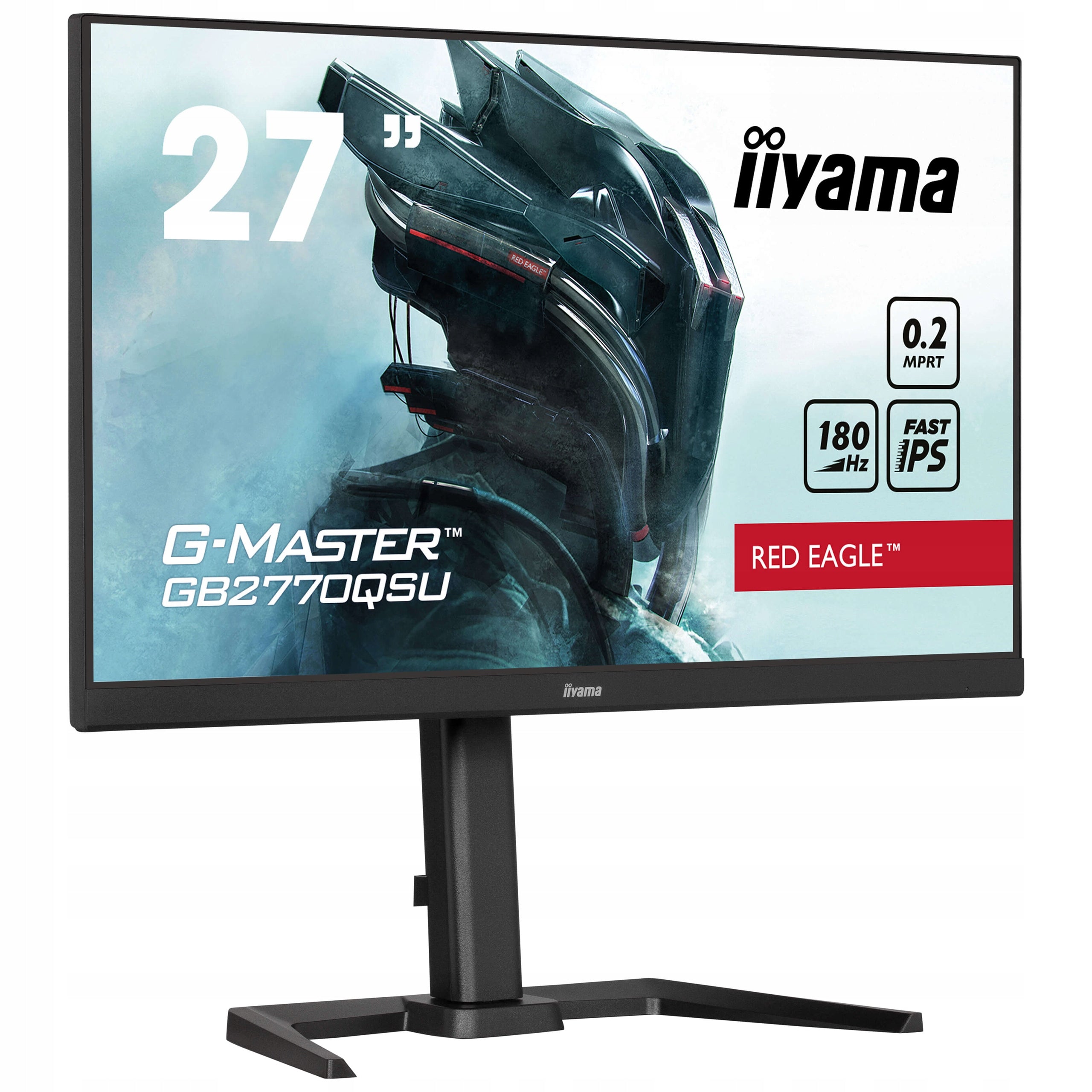 Monitor 27 iiyama G-Master GB2770QSU-B6 Red Eagle WQHD IPS LED 0,2ms 180Hz Manufacturer code GB2770QSU-B6