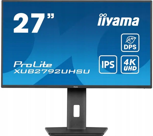 Monitor 4 K 27 inches iiyama ProLite XUB 2792 UHSU B 6 IPS 60 Hz ms US