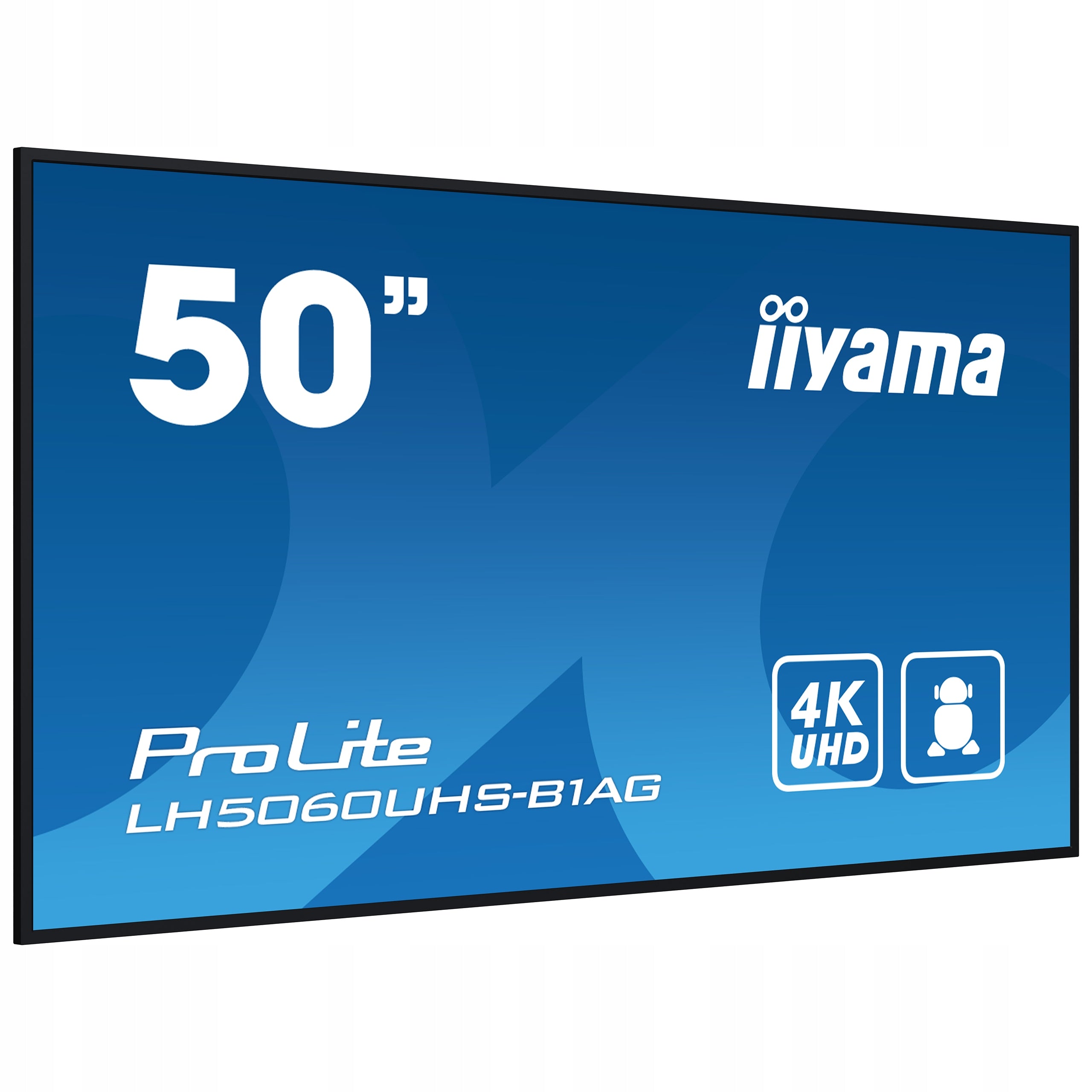 Monitor 50" iiyama ProLite LH5060UHS-B1AG Digital Signage IPS ELED 4K HDMI Manufacturer code LH5060UHS-B1AG