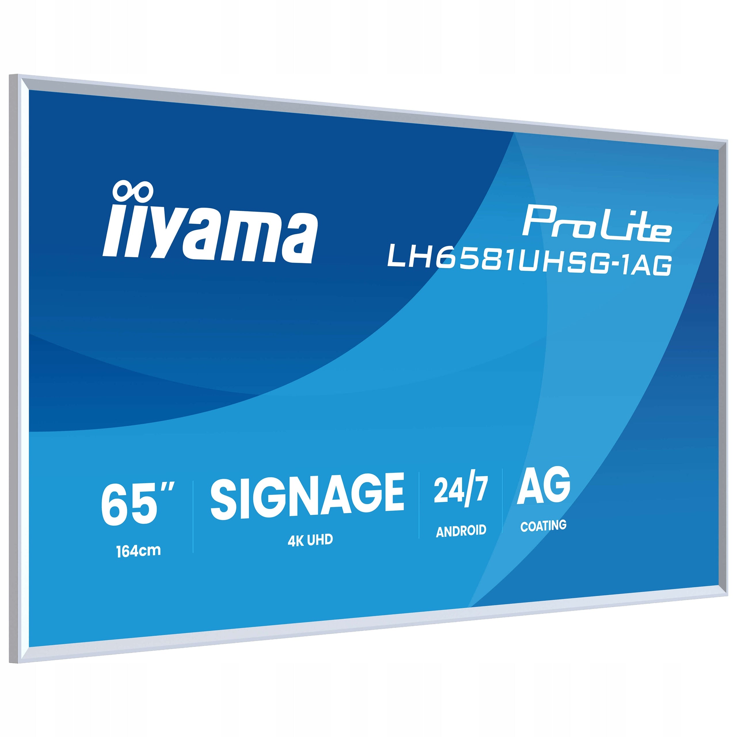 Monitor 65" iiyama ProLite LH6581UHSG-1AG Digital Signage 4K VA LED 24/7 Manufacturer code LH6581UHSG-1AG