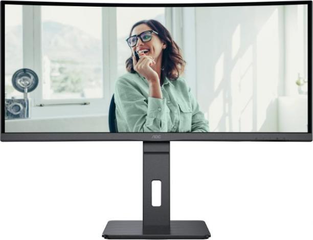Monitor AOC CU34P3CV - 34" VA UWQHD 100 Hz DisplayPort 1.4, HDMI 2.0 Loud