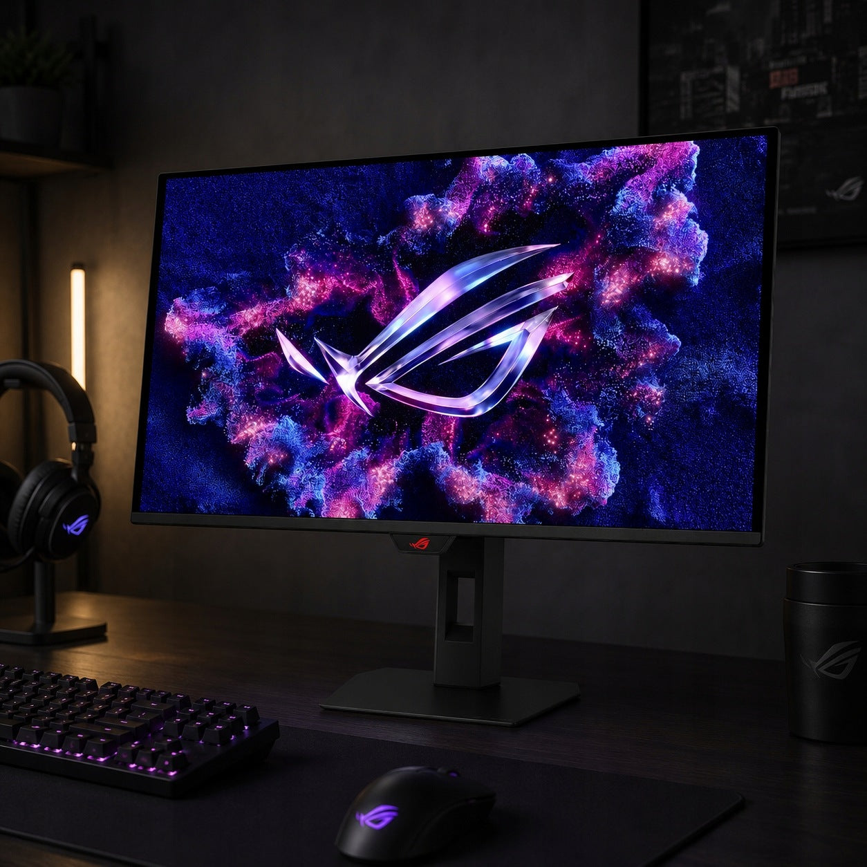 Monitor ASUS ROG Strix XG27AQDPG 26,5'' 2K QD-OLED 500Hz 0,03ms 500Hz Manufacturer code XG27AQDPG