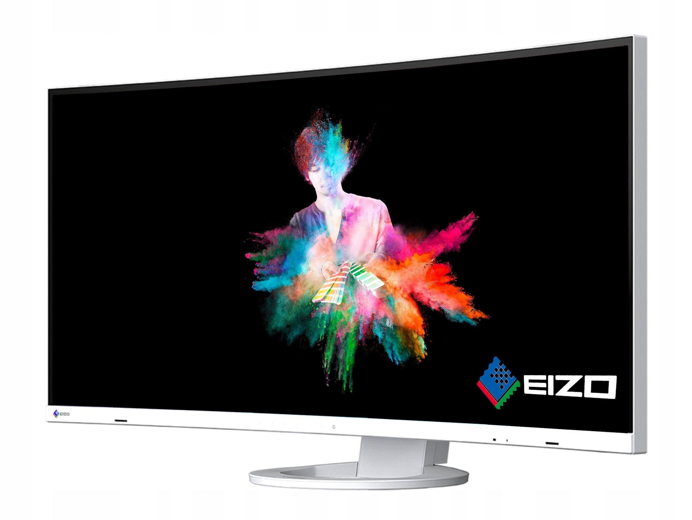 Monitor EIZO EV3895 38 curved UWQHD+ 3840x1600 sRGB USB-C white CURVED
