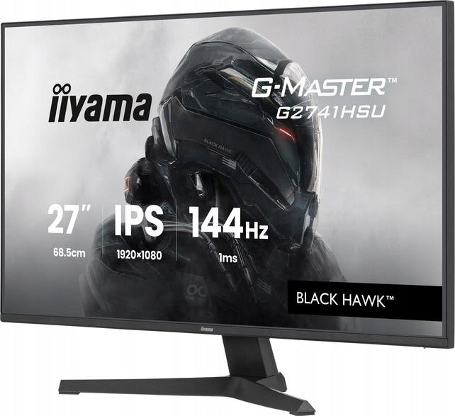 Monitor IIYAMA G-Master Black Hawk G2741HSU-B1 27 FHD IPS 1ms 144Hz FreeSyn Packaging status original