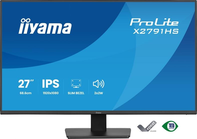 Monitor IIYAMA X2791HS-B1 Black Packaging status original