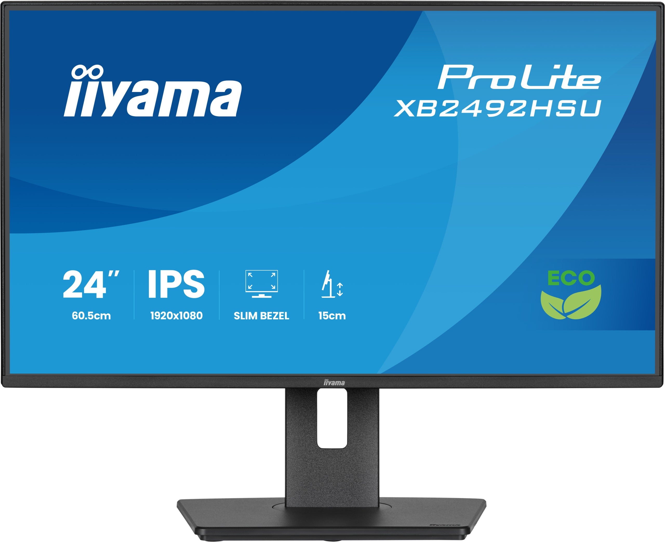 Monitor IIYAMA XB2492HSU-B1 24" IPS FHD HDMI DP 120Hz 300cd 4ms 1500:1 USB Manufacturer code XB2492HSU-B1