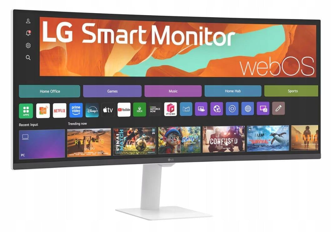 Monitor LG SMART 34U601SA-W - UWQHD 34" WebOS Brand LG