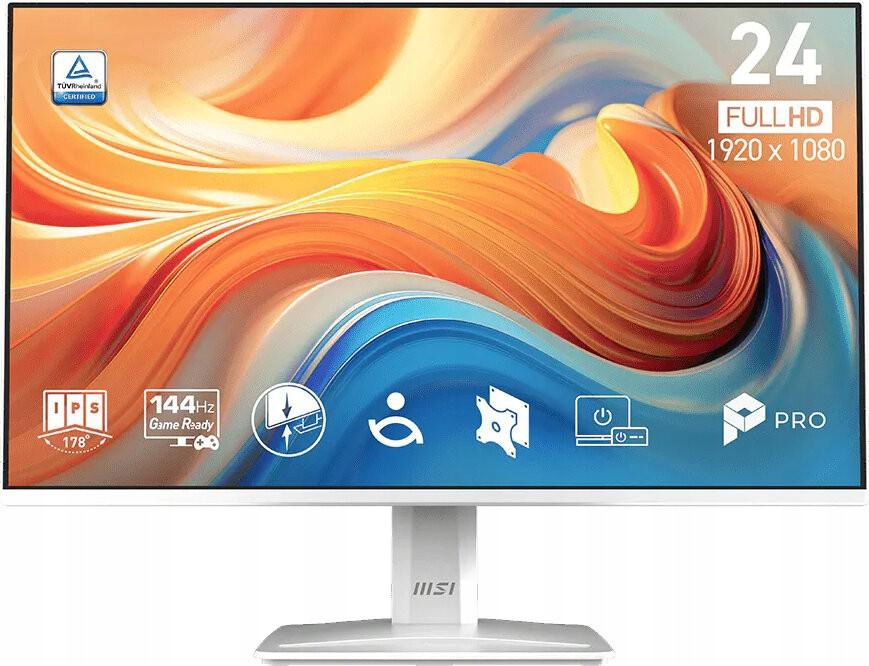 Monitor MSI PRO MP243W E14 - 144Hz Full HD IPS 23.8"