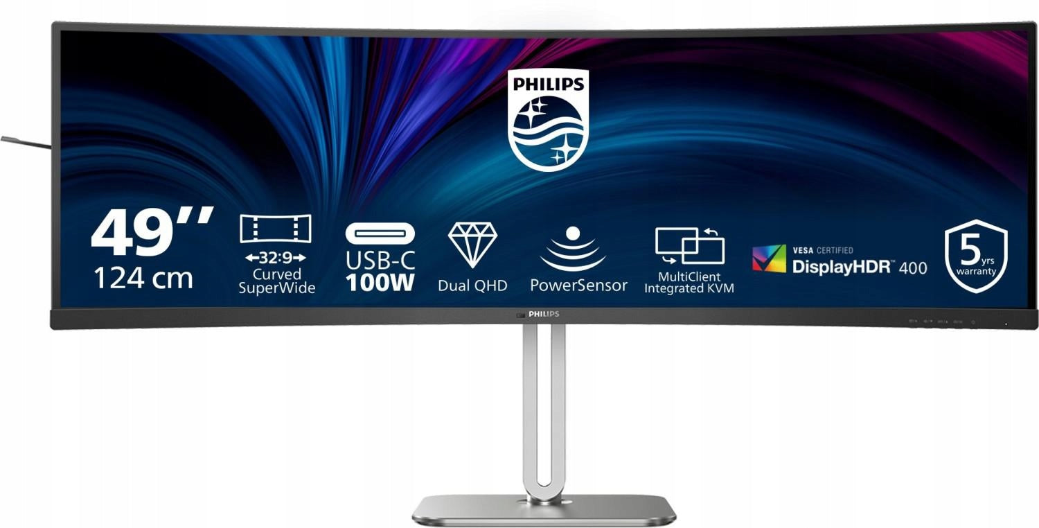Monitor Philips 49B2U5900C/00 - 75Hz DQHD VA 48.8"