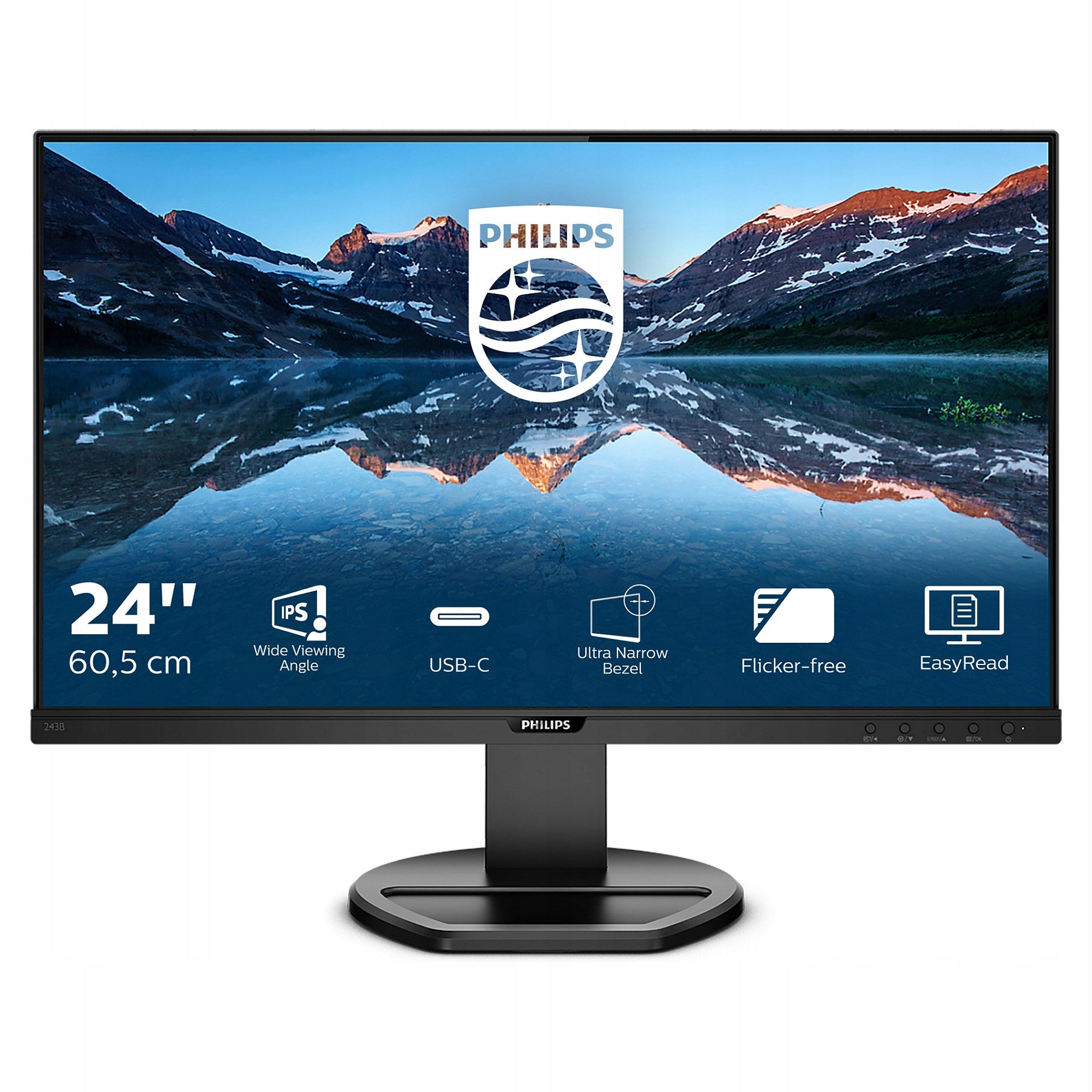 Monitor Philips B Line 243B9/00 24" IPS Full HD USB-C Model 243B9/00