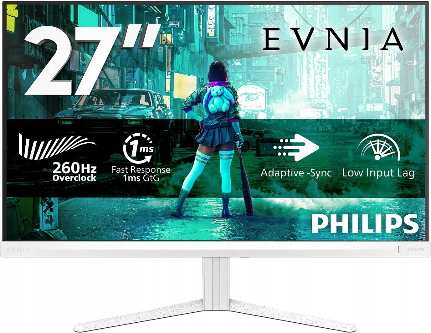 Monitor Philips Evnia 27M2N3201PL/00 1920 x 1080 (FullHD) IPS 260 Hz