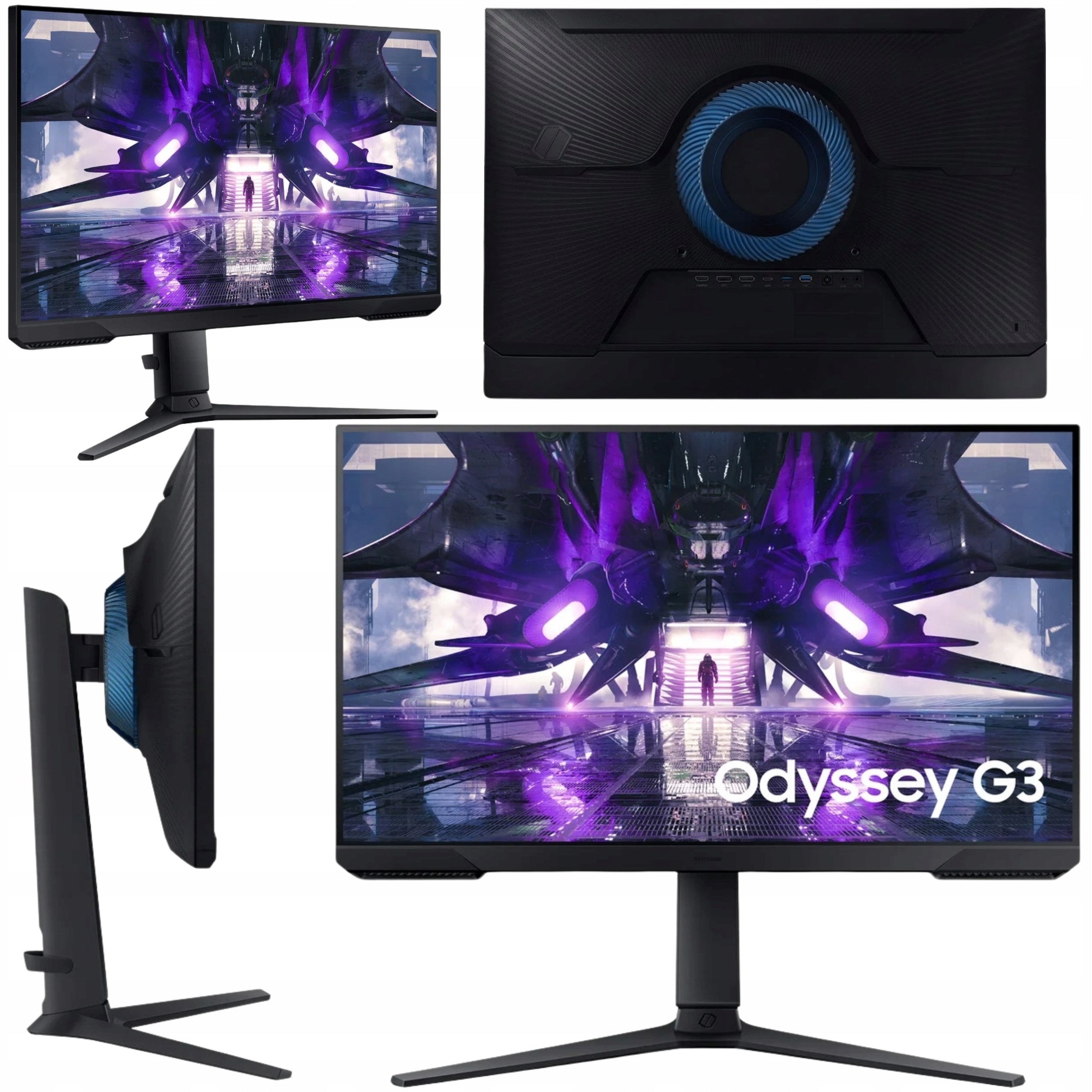 Monitor Samsung Odyssey G3 Gaming 24" 144Hz Full HD 1ms LED FreeSync