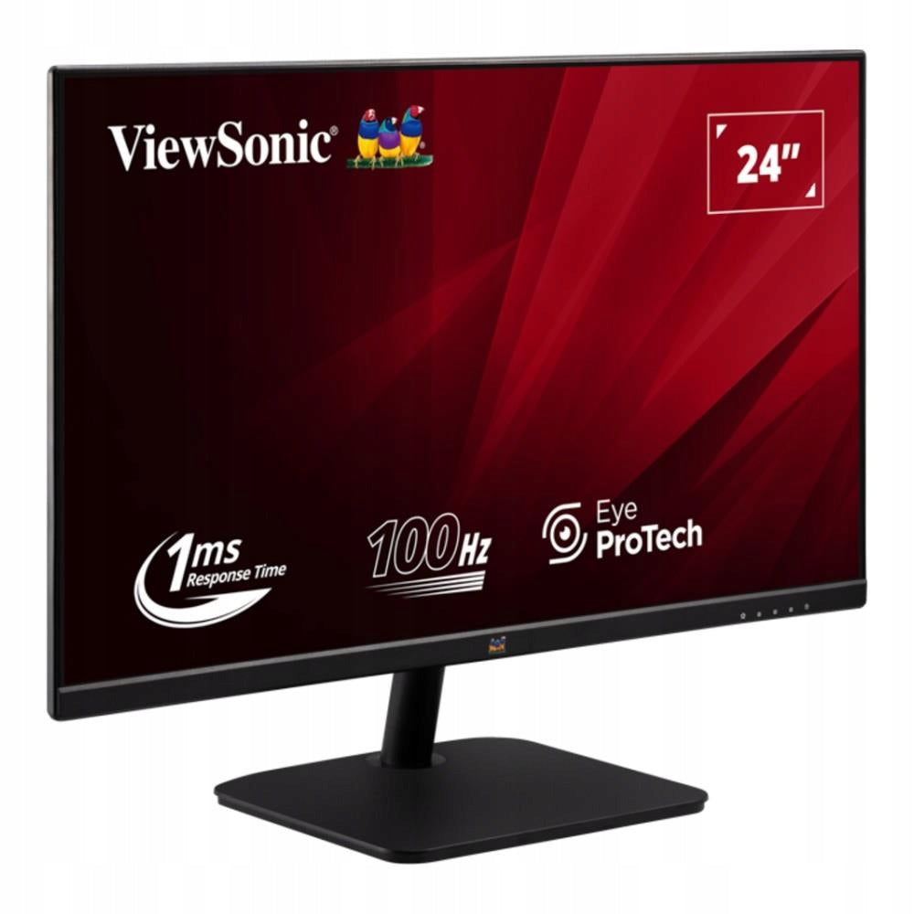 Monitor ViewSonic 24" VA2432-H-2 IPS FHD 100Hz HDMI VGA Packaging status original