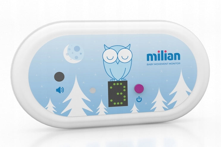 Monitor dechu Milian bílý