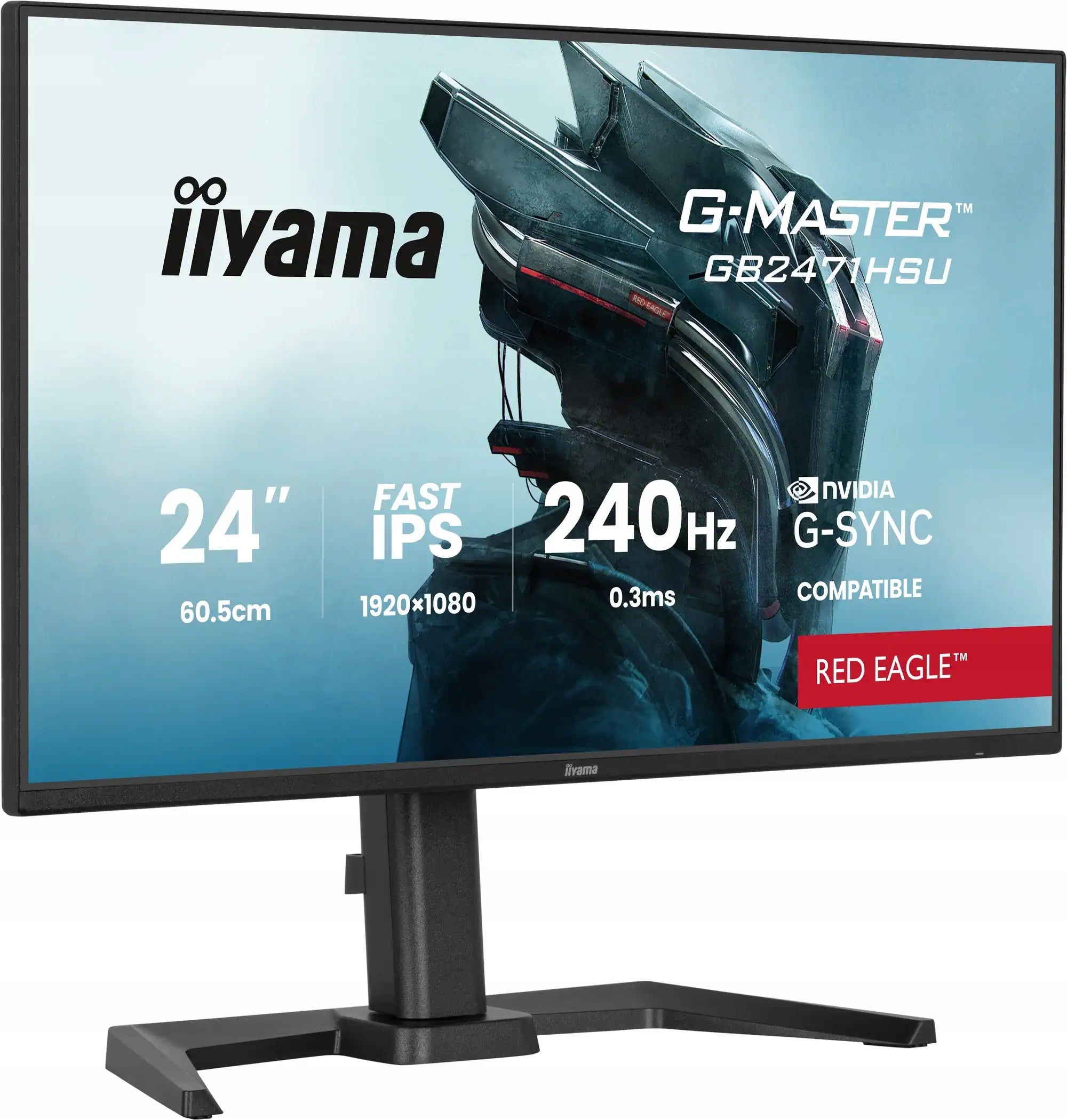 Monitor iiyama G-MASTER Red Eagle GB2471HSU-B1 23.8" FHD Brand iiyama