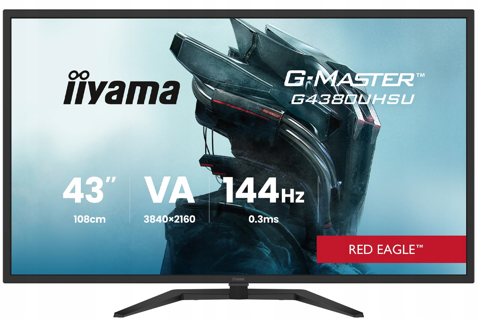 Monitor iiyama G-Master G4380UHSU-B2 42,5 4K UHD 144Hz 0,3ms