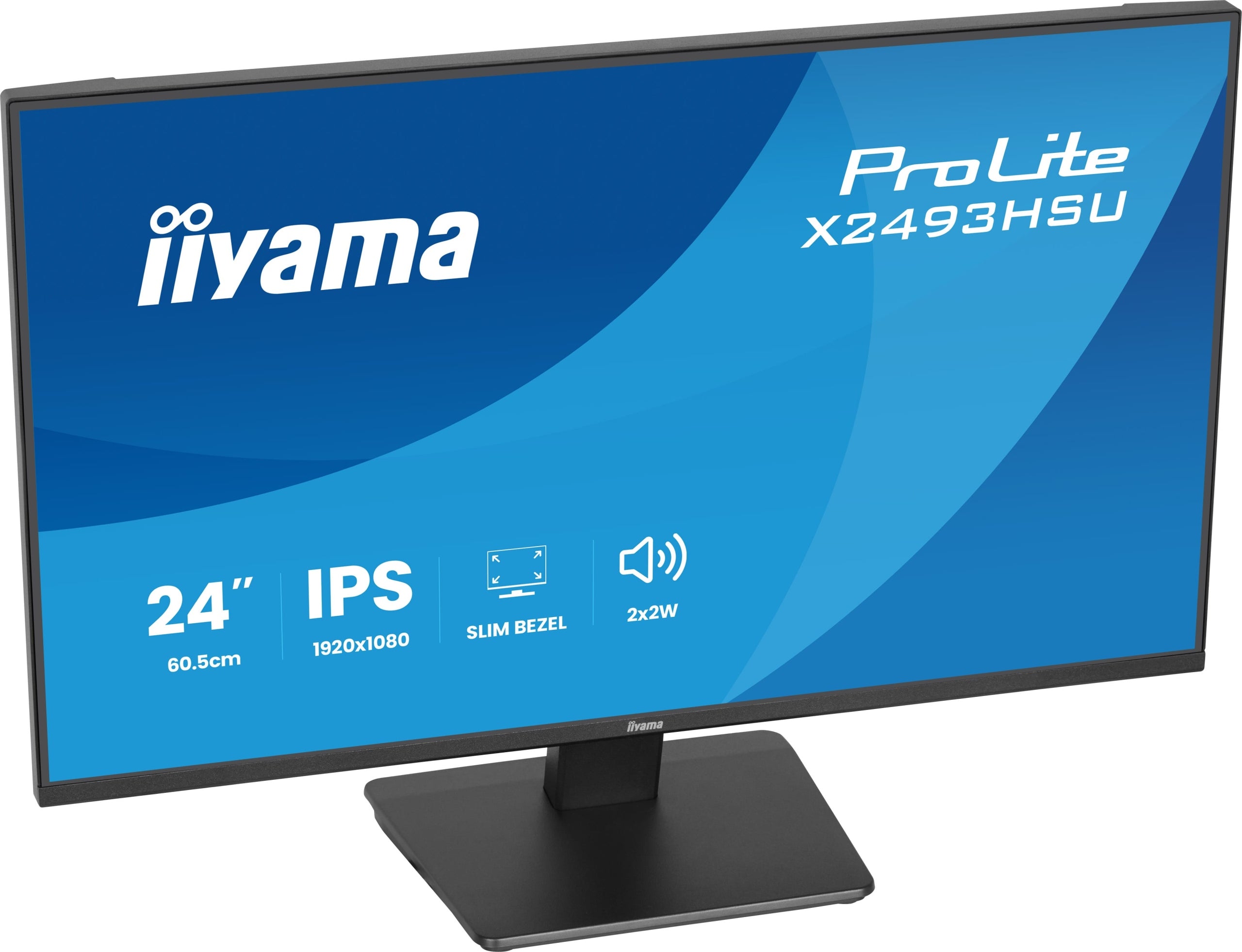 Monitor iiyama ProLite X2493HSU-B1 24 IPS LED 120Hz 1ms /HDMI, DP/ Manufacturer code X2493HSU-B1