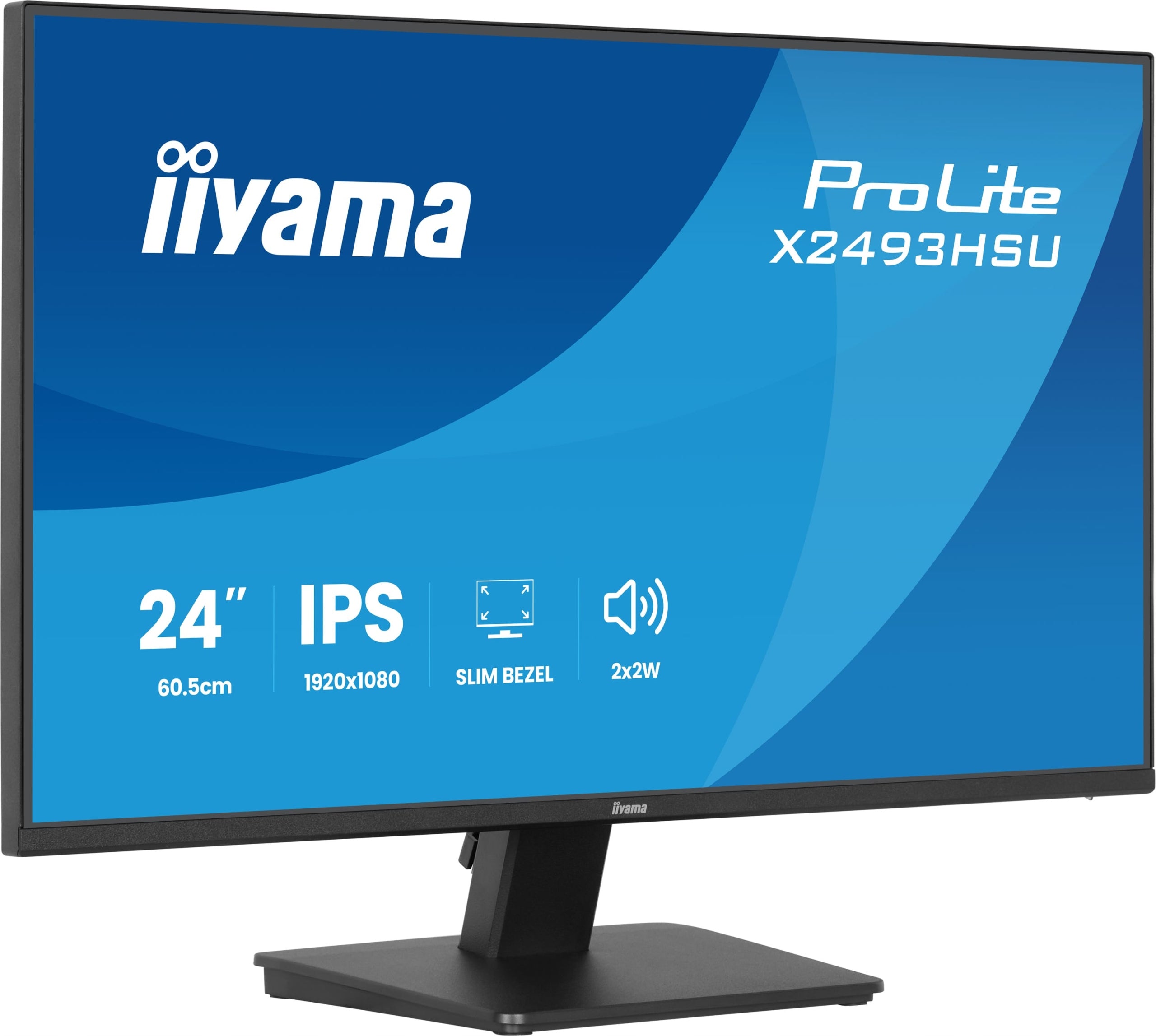 Monitor iiyama ProLite X2493HSU-B1 24 IPS LED 120Hz 1ms /HDMI, DP/ Packaging status original