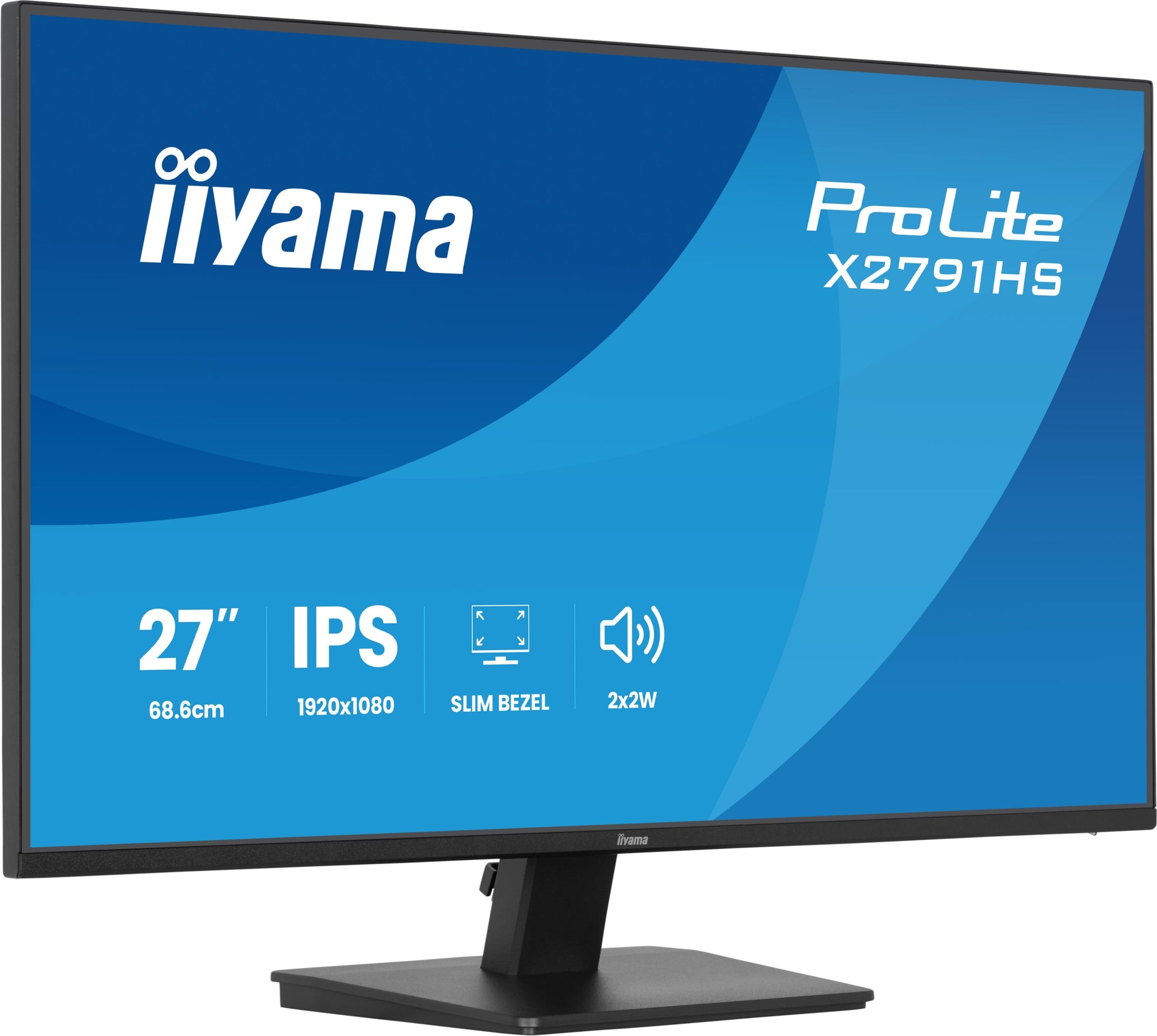 Monitor iiyama ProLite X2791HS-B1 27 IPS LED 1ms 120Hz /HDMI, DisplayPort/ Manufacturer code X2791HS-B1