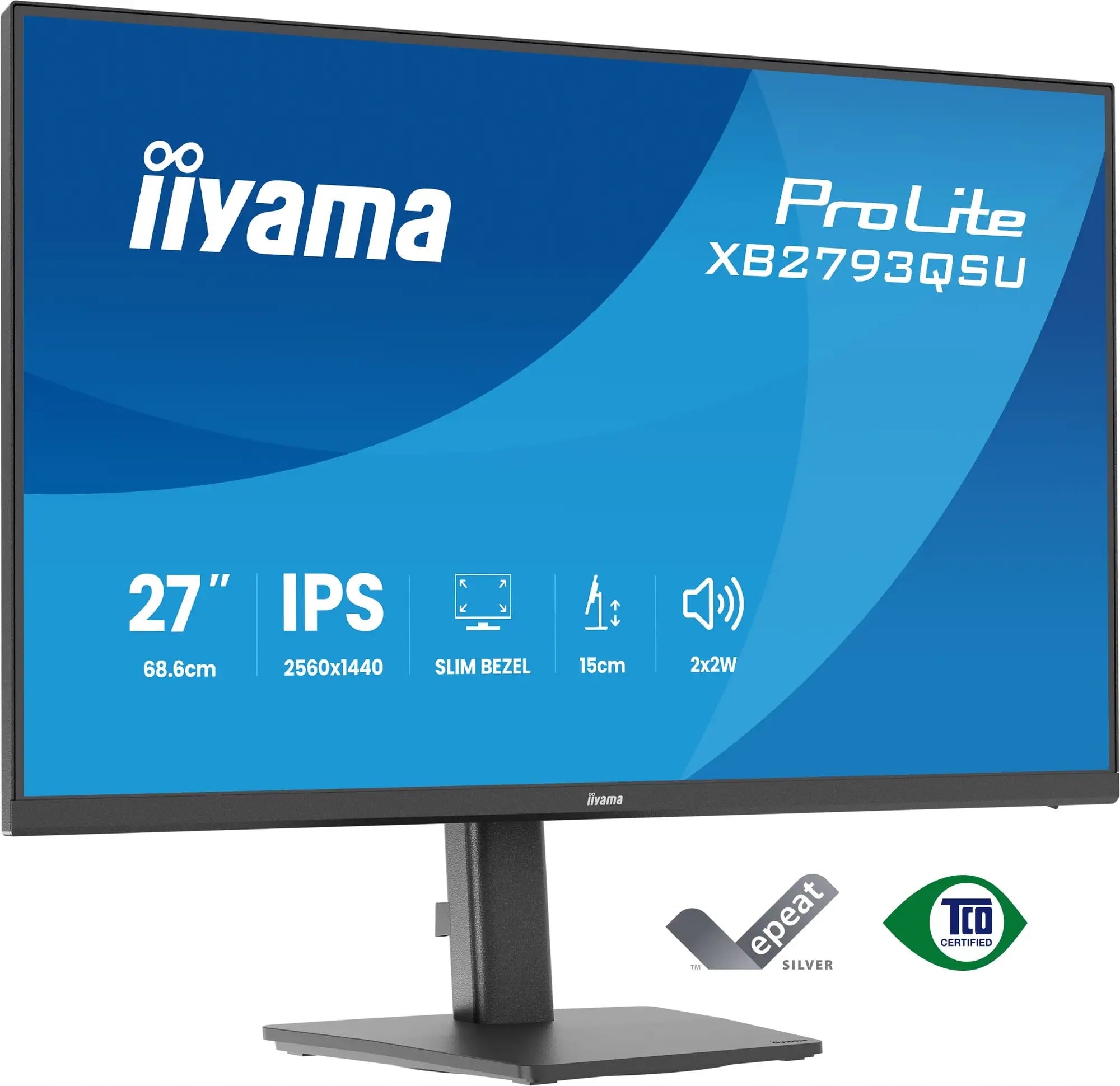 Monitor iiyama ProLite XB2793QSU-B1 27" QHD Brand iiyama