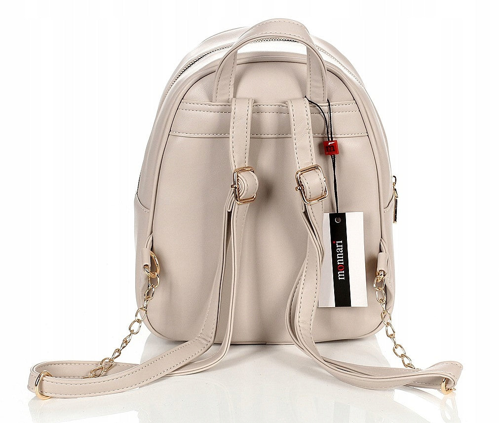 Monnari Wonderful Women's Backpack Flowers Sequins Striped with Chain Summer 2026 Manufacturer code 3050-M15