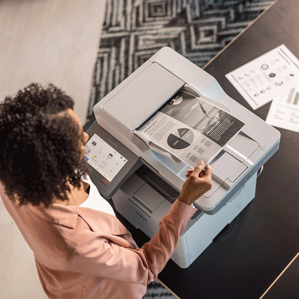Mono Develop multifunction printer ( Brother MFC-L6910DN ) black version Packaging status original