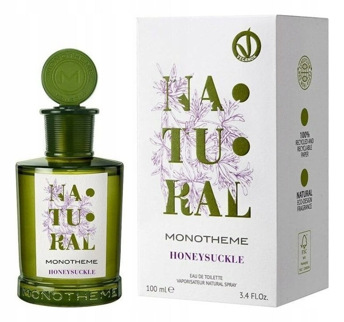 Monotheme Natural Honeysuckle Eau de toilette 100ml
