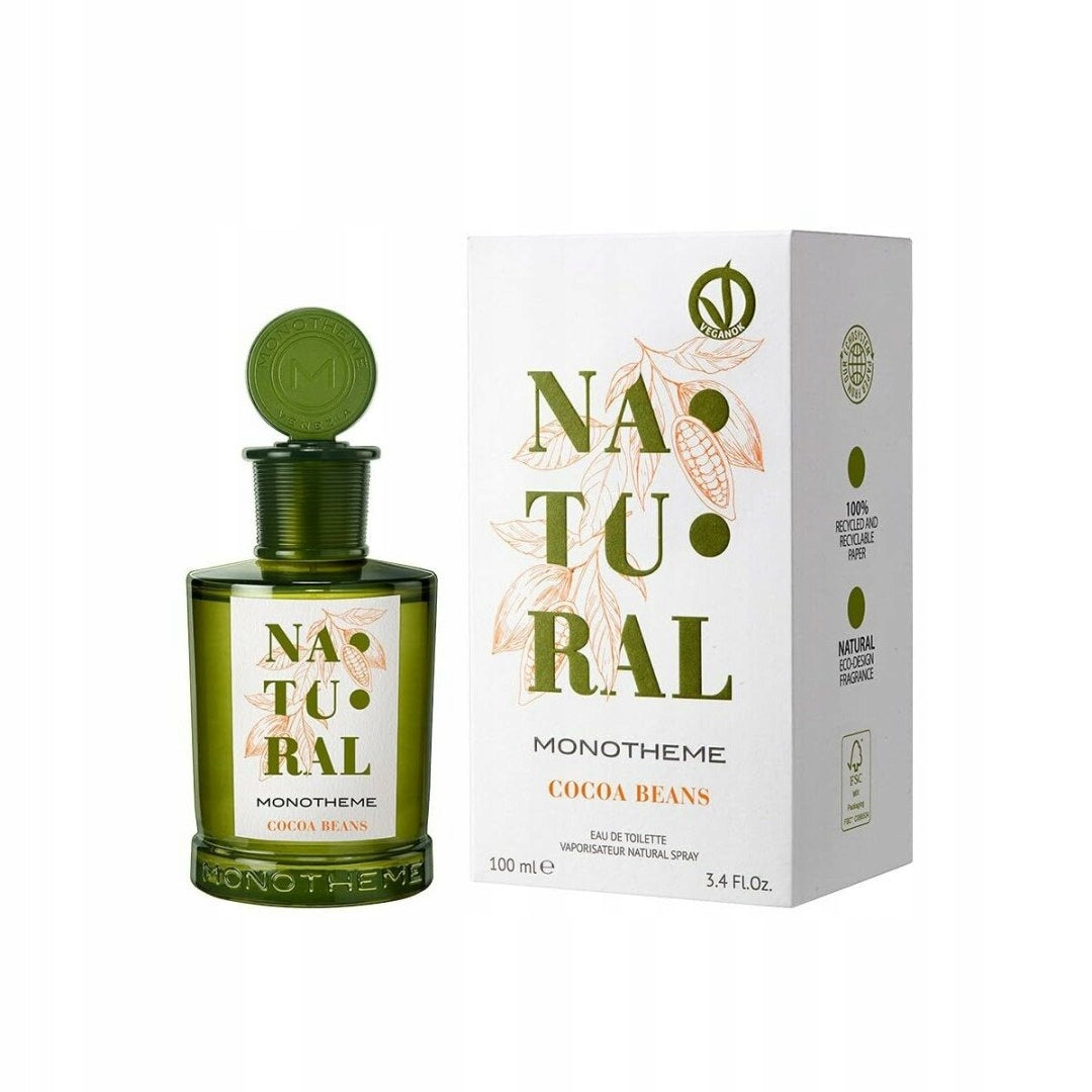 Monotheme Venezia Natural Cocoa Beans Eau De Toilette 100 ml