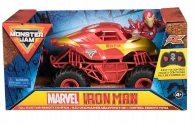 Monster Jam - Marvel Iron Man Remote Controlled Monster Truck - 6069959