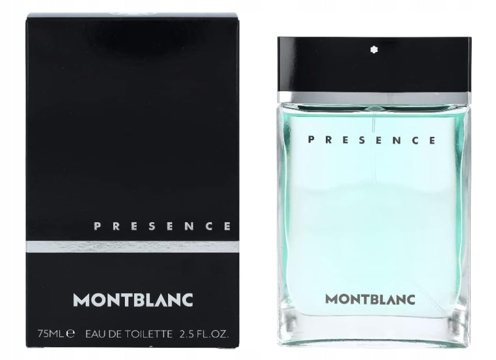 Mont Blanc Presence 75ml EDT Eau De Toilette Eau De Toilette 75 ml GIFT