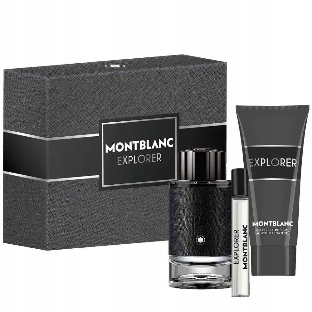 Montblanc Explorer 100+7,5ml EDP Perfumed Water+100ml Shower Gel