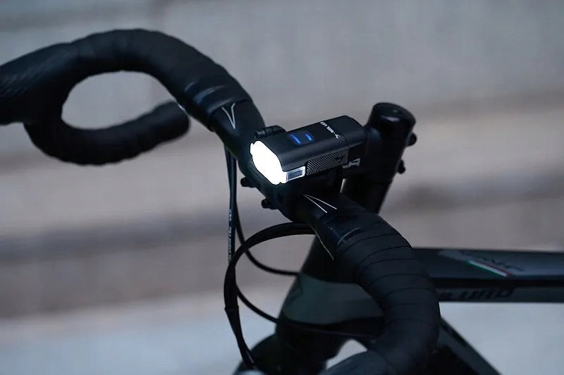 Moon Rigel Lite + Helix Lite Bike Light Set, Rechargeable, 500 lm Power supply rechargeable battery