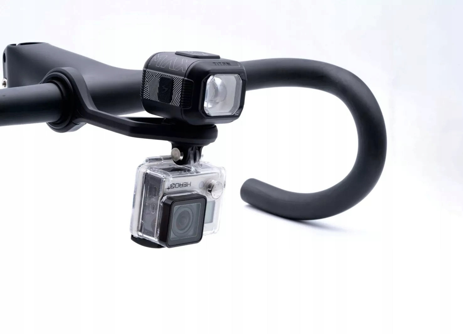Moon TITAN Max Army Green, front bike light, 1700 lm Light source LED