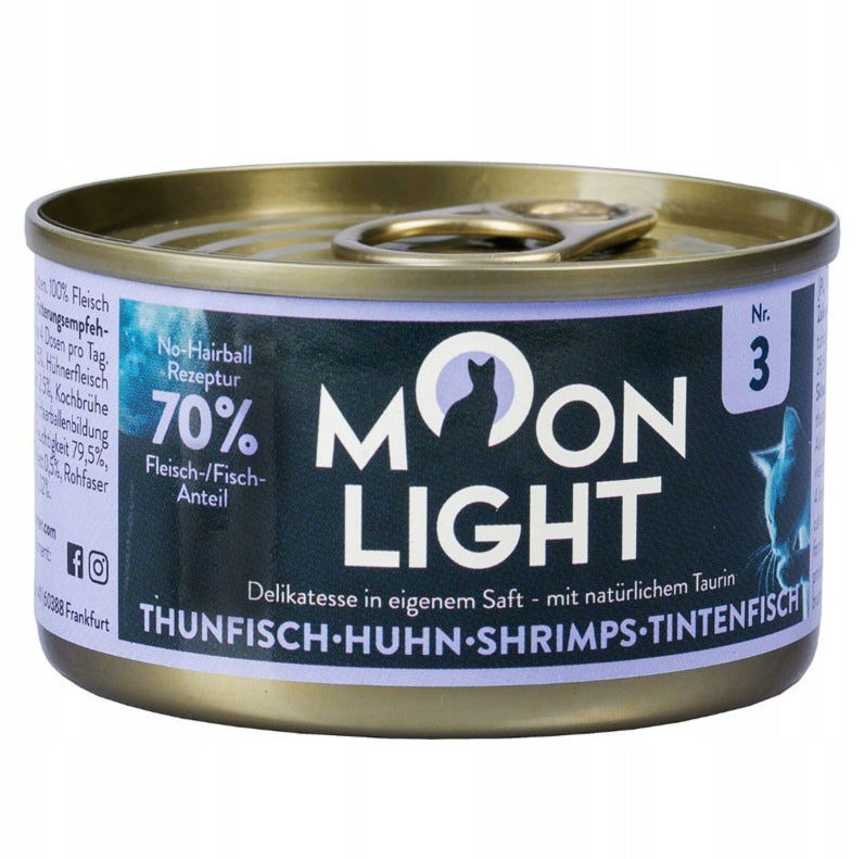 Moonlight Dinner Tuna, Chicken, Shrimp and Squid for Cat 80g