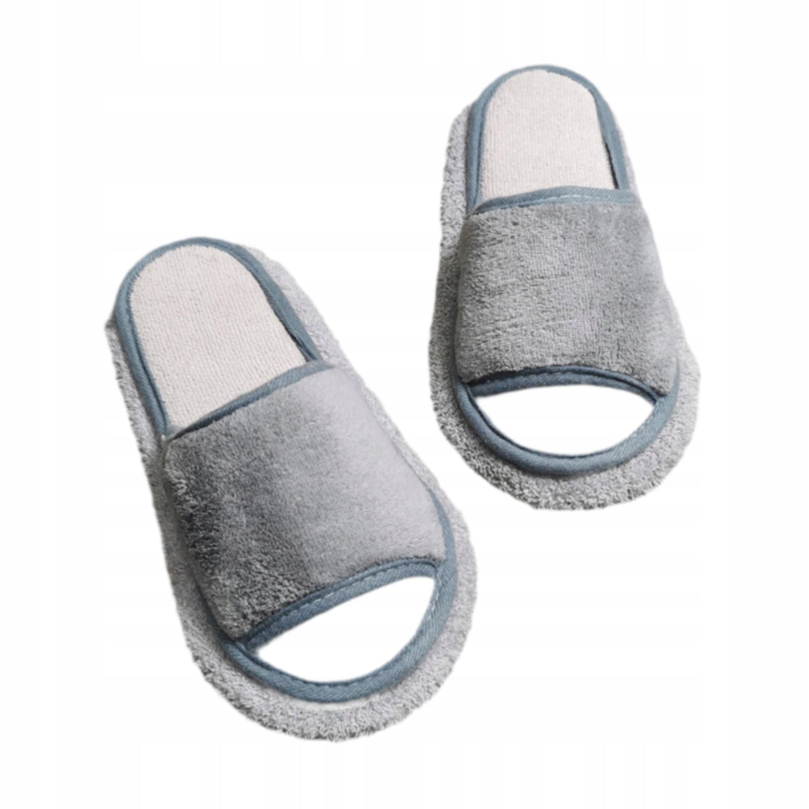 Mop Slippers Detachable Portable Comfortable Mute Practical Grey 24.5cm Brand no brand