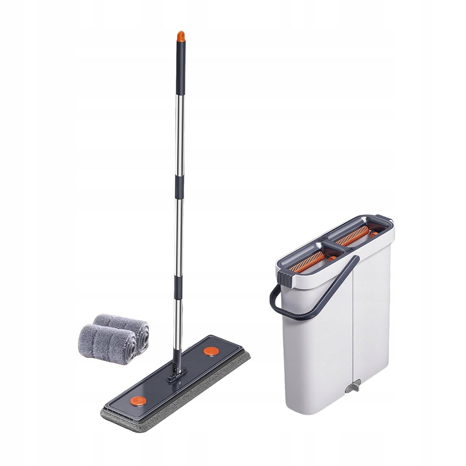 Mop and Bucket Set Replacement Microfiber Pads Wet or Dry or Use Hardfloor Manufacturer code 10170110388