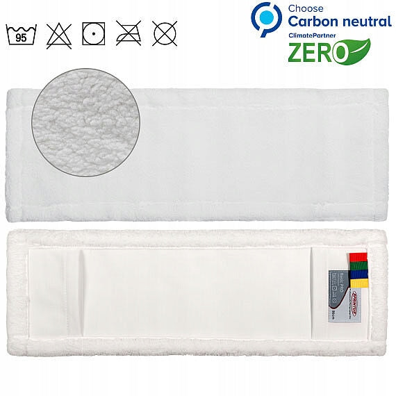 Mop flat microfiber cover Basic PRO 40 cm white Sprintus 301019