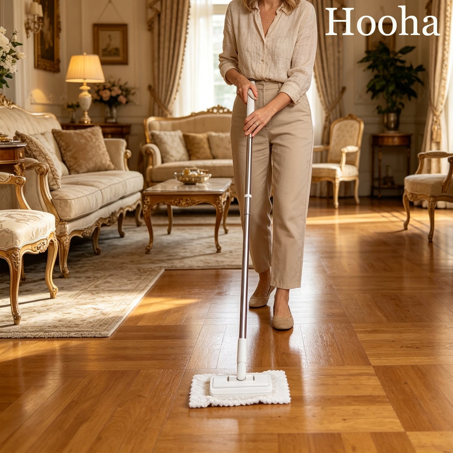 Mop płaski obrotowy z wymianą ściereczki do czyszczenia okien szczelin Packaging status original