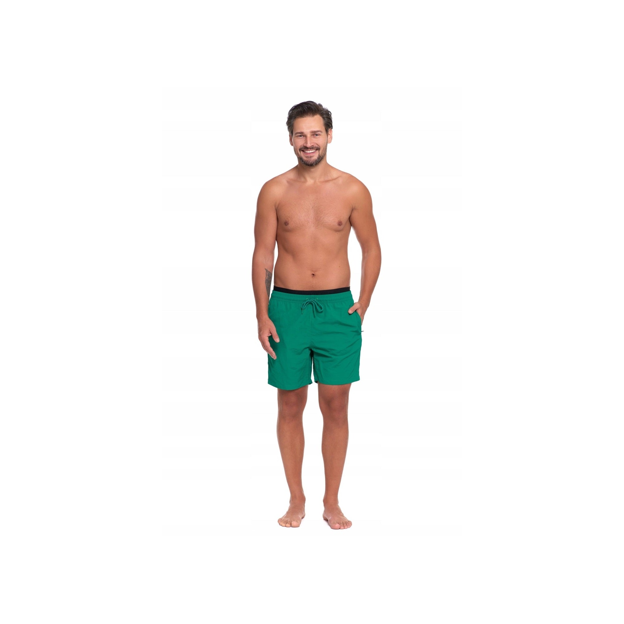 Moraj Quick-Drying Swim Shorts with Binding Green XL Size XL