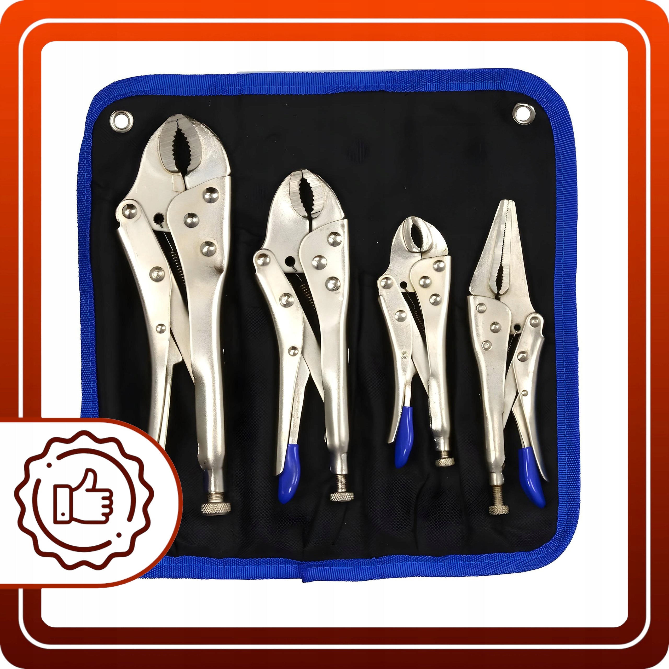 Morsea Crimping Pliers Set of 4 Wrench Type Walrus Frog 150-250 mm EAN (GTIN) 5902601440283