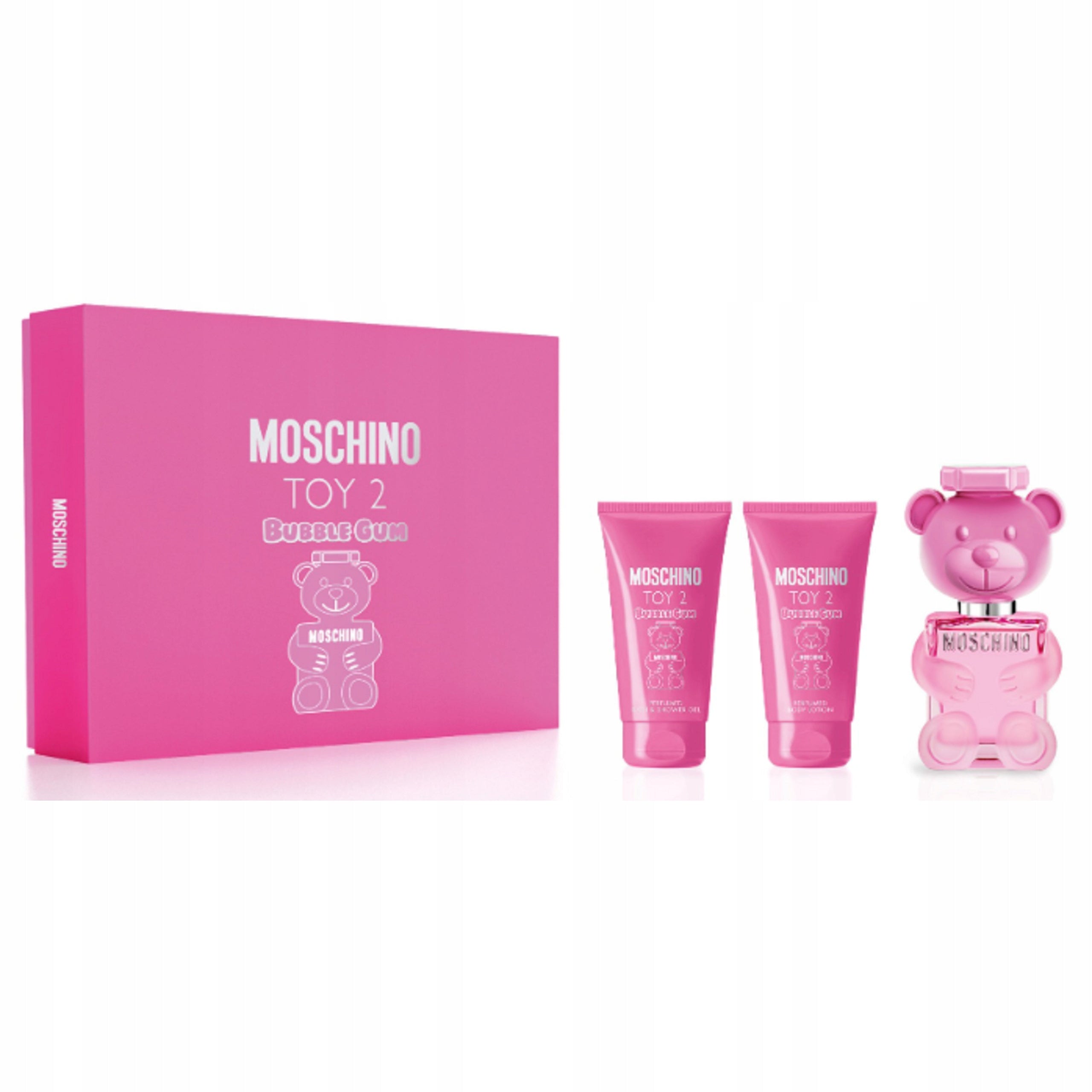 Moschino Toy 2 Bubble Gum EDT 50 ml + SG 50 ml + BL 50 ml