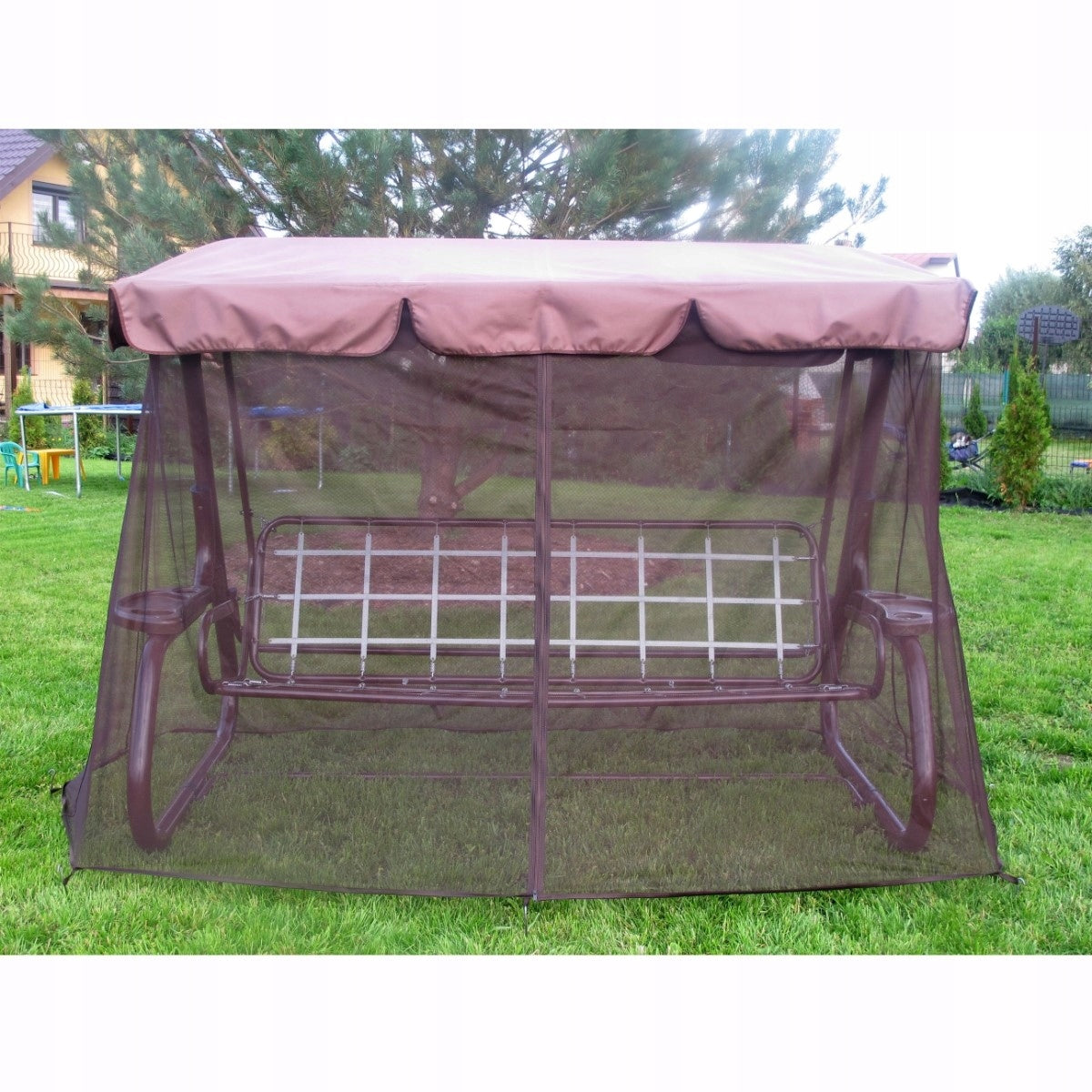 Mosquito Net for Garden Swing PRESIDENT color Brown Manufacturer Luksart